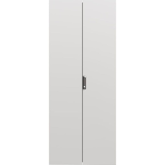 Дверь сплошная DKC двухстворчатая, для IT, CQE 2200x600 RAL7035, 1 шт. RGITCPED2260