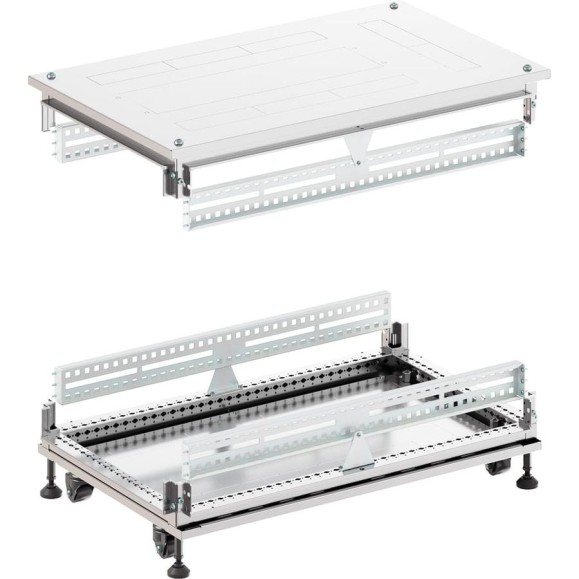 Крыша основание преперфорированные DKC IT CQE 600x600, RAL7035 RGIT606F