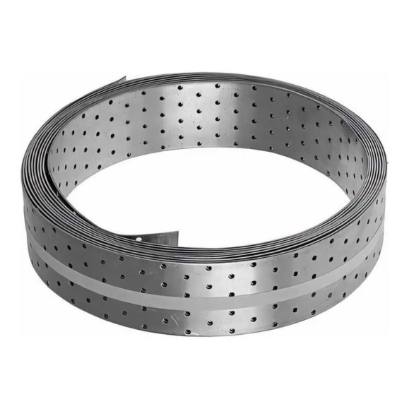 Перфорированная монтажная лента Rizzel LM 100x1,8 мм, 10 м, 1 шт. 00-00453959 Перфорированная монтажная лента Rizzel LM 100x1,8 мм, 10 м, 1 шт. 00-00453959