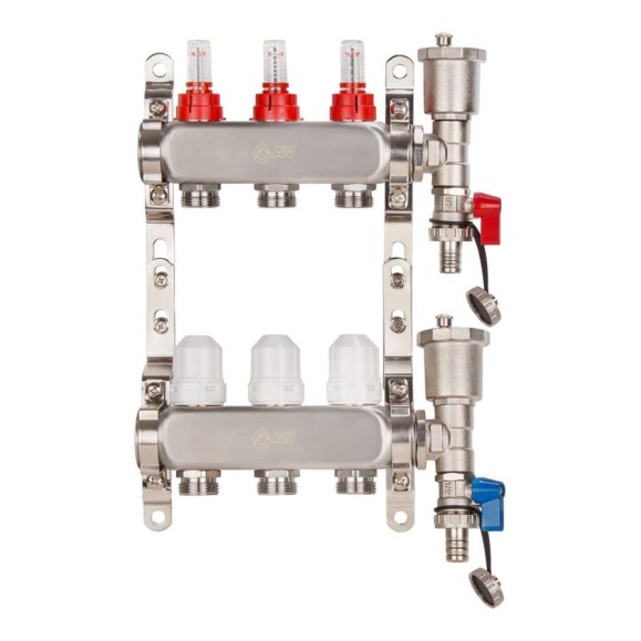 Коллекторная группа AV Engineering AVE136, 3 вых., AVE13600103Kplus