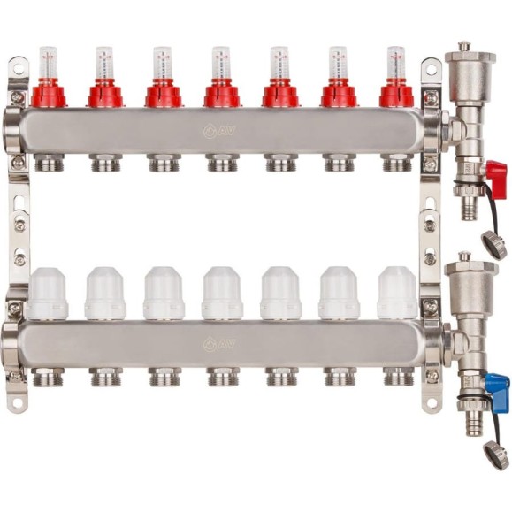 Коллекторная группа AV Engineering AVE136, 7 выходов AVE13600107Kplus