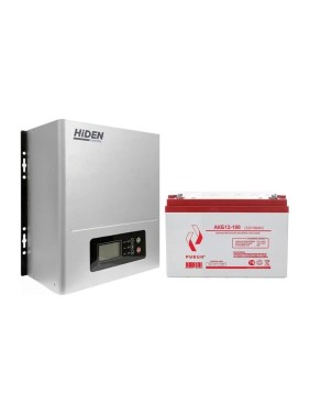 ИБП Рубин Hiden Control HPS20-0312N(НАСТЕННЫЙ) + АКБ 12-100 РЭ-АКБ12100/0312N