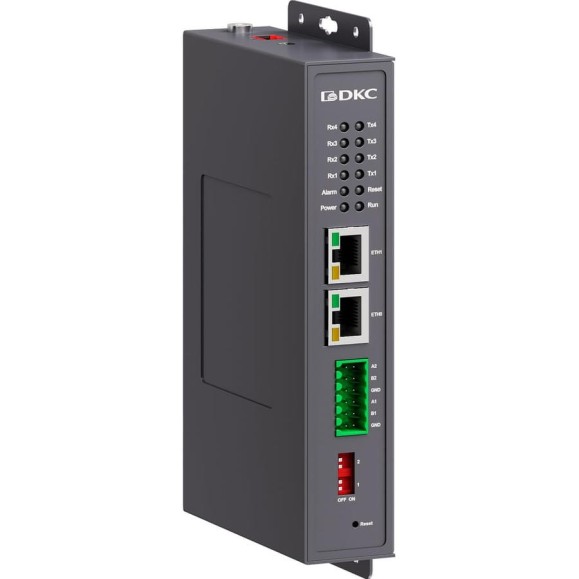 Промышленный преобразователь протоколов и интерфейсов DKC 2×10/100Base T X портов RJ45, 4×RS 485, 12 48В DC N3000 2T4D 485 P3 N3000-2T4D-485-P3 Промышленный преобразователь протоколов и интерфейсов DKC 2×10/100Base T X портов RJ45, 4×RS 485, 12 48В DC N3000 2T4D 485 P3 N3000-2T4D-485-P3