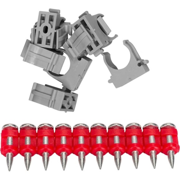 Комплект F8s F-8s F8-CPE20 крепеж-клипса + гвоздь F-CN 3,0x19, 1000 шт. 2-2-4-8414