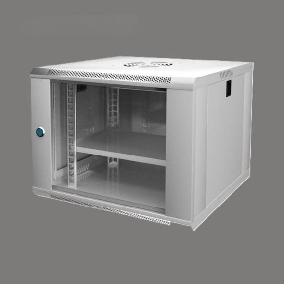 Шкаф телекоммуникационный КОМПАНИЯ ФОРТОН 9U 530x400x450 0.6мм Grey 9U530400450G
