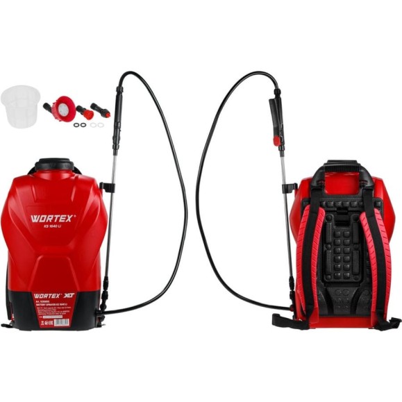 Аккумуляторный опрыскиватель WORTEX KS 1640 Li в упаковка ALL1 XLT SOLO 18В, 16 л 1335855