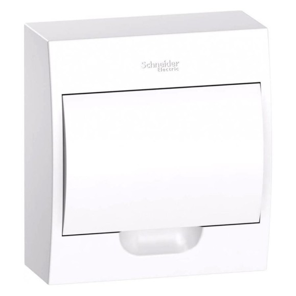 Навесной корпус Systeme Electric City9 Box с белой дверью, 1ряд/8модулей EZ9E108P2SRU