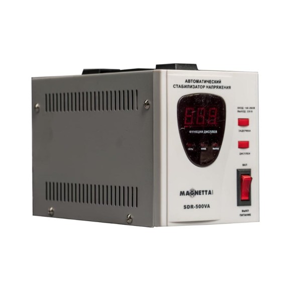 Стабилизатор напряжения MAGNETTA SDR-500VA