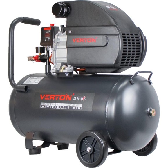 Компрессор VERTON Air AC-50/300K масляный коаксиальный 300л/мин, 01.5985.12194 Компрессор VERTON Air AC-50/300K масляный коаксиальный 300л/мин, 01.5985.12194