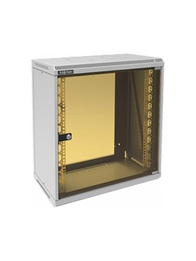 Шкаф настенный телекоммуникационный SUPRLAN стеклянная дверь ТВС-6U-600-450-СР 05-2063