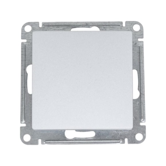1 клавишный переключатель Systeme Electric Atlasdesign aqua алюминий ip44, сх.6, 10ах ATN440361