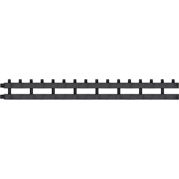 Коллектор для котла 1 1/2" × 1" наружная резьба 125 мм дублер 8 контуров Millennium MKD25140.8M Коллектор для котла 1 1/2" × 1" наружная резьба 125 мм дублер 8 контуров Millennium MKD25140.8M