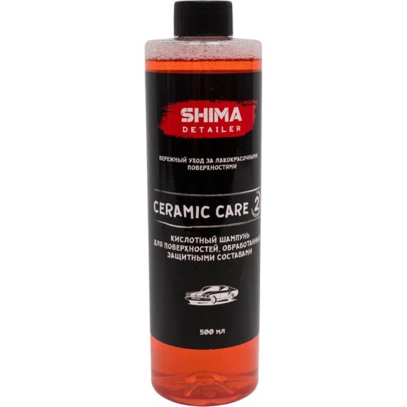 Автошампунь для керамических лаков DETAILER CERAMIC CARE 500 мл SHIMA 4634444147999