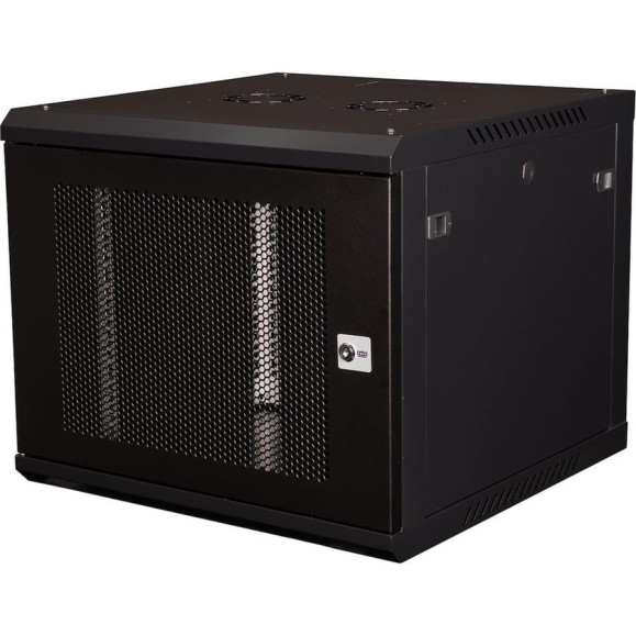 Шкаф 19 телекоммуникационный настенный DATAREX 9U 501x600x600 мм, дверь перфорация, черный DR-652101 Шкаф 19 телекоммуникационный настенный DATAREX 9U 501x600x600 мм, дверь перфорация, черный DR-652101