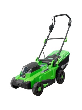 Газонокосилка аккумуляторная Grassman BL-437, 21+21V, ширина 37см, травосбор. 35л (1/9) 020287