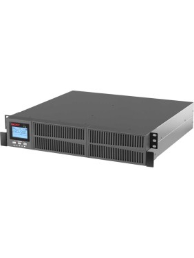 Источник бесперебойного питания DKC серии Small Rackmount, онлайн, 2000 ВА/1800 Вт, 1/1, 8xIEC C13, EPO, USB, RS 232, Rack 2U, з/у 1А, 4x9Ач 1 ШТ SMALLR2A5I