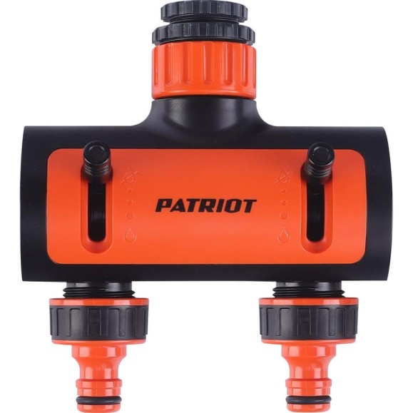 Распределитель Patriot WTA 2, 2 канала, пластик, 1/2-3/4-1 777001188