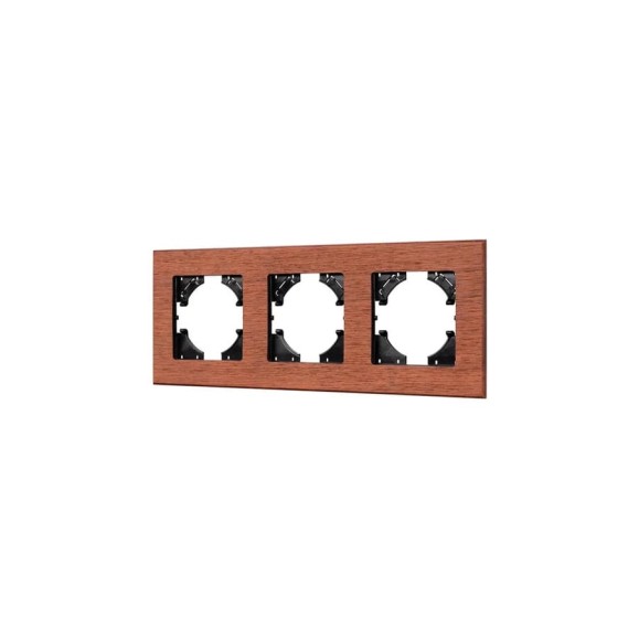 Рамка из натурального дерева Arlight FRM-XSILO-WD-3-NL 1шт 0 050873 Рамка из натурального дерева Arlight FRM-XSILO-WD-3-NL 1шт 0 050873