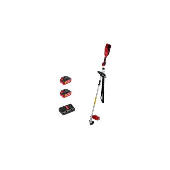 Триммер аккумуляторный WORTEX TB 3036-1 ALL1 XLT SET бесщеточный двигатель, 18В+18В, ширина скашивания 340/255 мм леска/нож 1334872