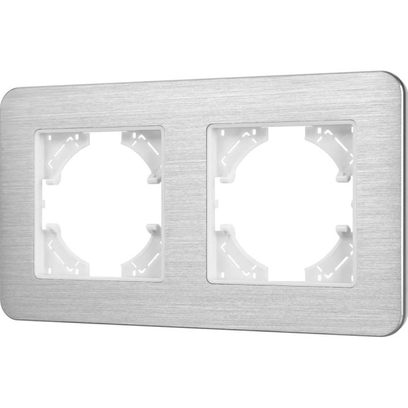 Рамка Arlight FRM-AKIRY-AL-2-SR алюминиевая, 1шт 0 049724