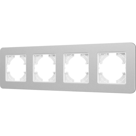 Рамка Arlight FRM-AKIRY-SFAL-4-SR алюминиевая, 1шт 0 049743