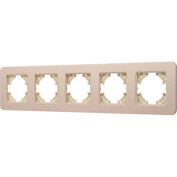 Рамка Arlight FRM-AKIRY-SFAL-5-GD алюминиевая, 1шт 0 049748