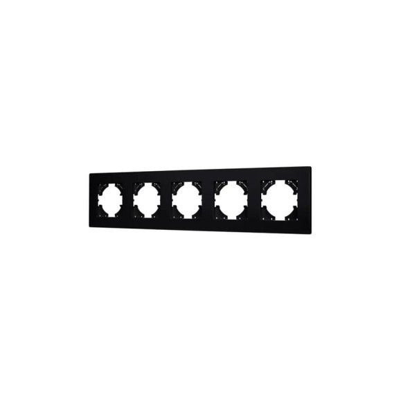 Рамка пластиковая Arlight FRM-PERIO-PL-5-BK 1шт 0 049763