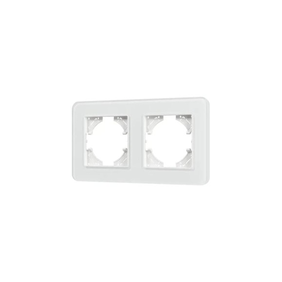 Рамка стеклянная Arlight FRM-OMALI-GS-2-WH 1шт 0 049692 Рамка стеклянная Arlight FRM-OMALI-GS-2-WH 1шт 0 049692