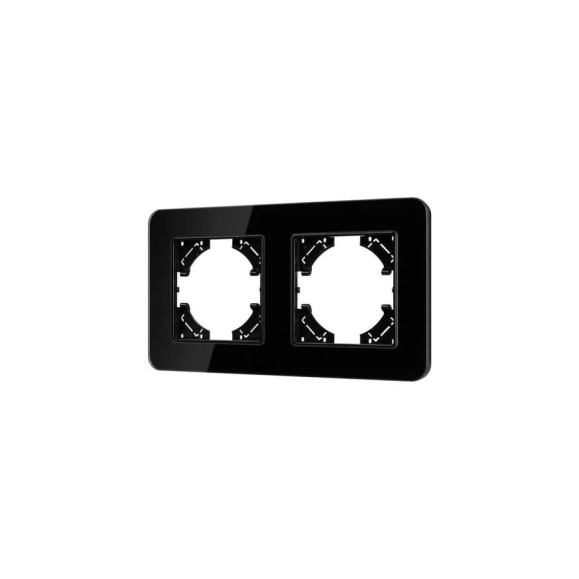 Рамка стеклянная Arlight FRM-OMALI-GS-2-BK 1шт 0 049693 Рамка стеклянная Arlight FRM-OMALI-GS-2-BK 1шт 0 049693