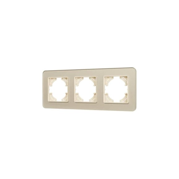 Рамка стеклянная Arlight FRM-OMALI-GS-3-GD 1шт 049699 Рамка стеклянная Arlight FRM-OMALI-GS-3-GD 1шт 049699