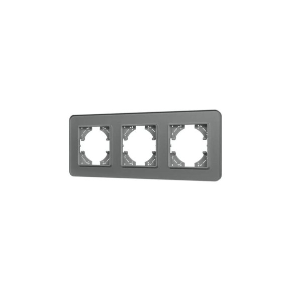 Рамка стеклянная Arlight FRM-OMALI-GS-3-GR 1шт 0 049698 Рамка стеклянная Arlight FRM-OMALI-GS-3-GR 1шт 0 049698