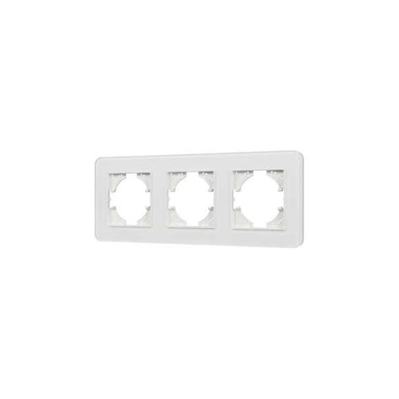 Рамка стеклянная Arlight FRM-OMALI-GS-3-WH 1шт 0 049696 Рамка стеклянная Arlight FRM-OMALI-GS-3-WH 1шт 0 049696