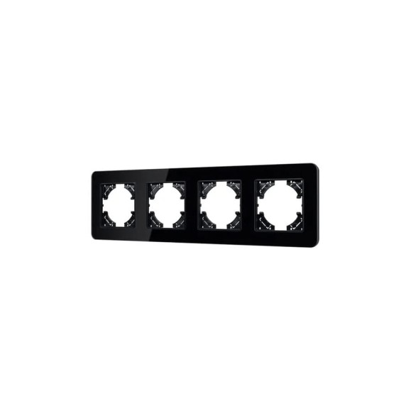 Рамка стеклянная Arlight FRM-OMALI-GS-4-BK 1шт 0 049701 Рамка стеклянная Arlight FRM-OMALI-GS-4-BK 1шт 0 049701