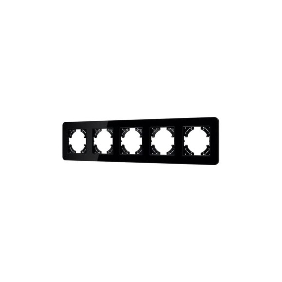 Рамка стеклянная Arlight FRM-OMALI-GS-5-BK 1шт 0 049705 Рамка стеклянная Arlight FRM-OMALI-GS-5-BK 1шт 0 049705