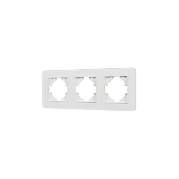 Рамка стеклянная Arlight FRM-OMALI-SFGS-3-WH 1шт 0 049712 Рамка стеклянная Arlight FRM-OMALI-SFGS-3-WH 1шт 0 049712