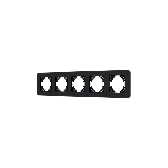 Рамка стеклянная Arlight FRM-OMALI-SFGS-5-BK 1шт 0 049721