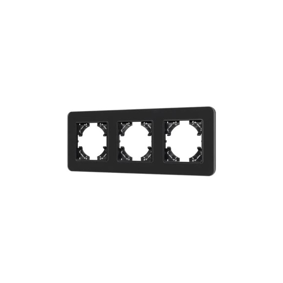 Рамка стеклянная Arlight FRM-OMALI-SFGS-3-BK 1шт 0 049713 Рамка стеклянная Arlight FRM-OMALI-SFGS-3-BK 1шт 0 049713