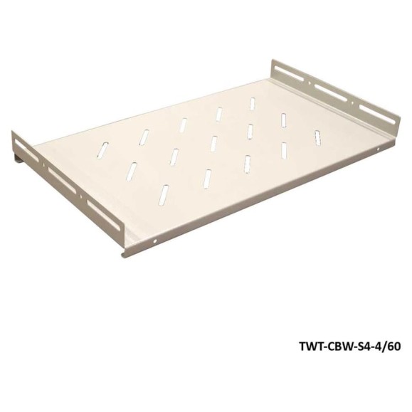 Полка TWT для настенных шкафов глубиной 600мм, 4 точки, 60кг CBW-S4-6/60 TWT-CBW-S4-6/60
