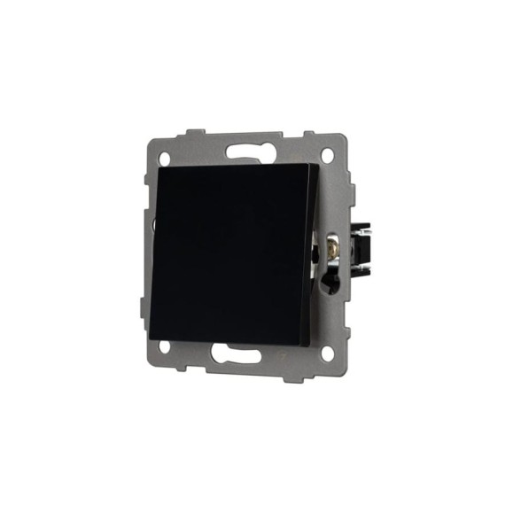 Механизм выключателя одноклавишный перекрестный Arlight SWT-MKX1-PL-BK-V 1шт 0 049876 Механизм выключателя одноклавишный перекрестный Arlight SWT-MKX1-PL-BK-V 1шт 0 049876