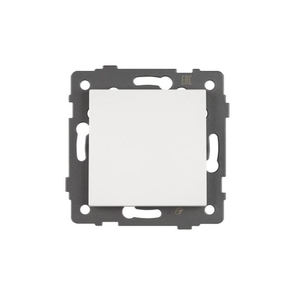 Механизм выключателя одноклавишный проходной Arlight SWT-MKP1-PL-WH-V 1шт 0 049871 Механизм выключателя одноклавишный проходной Arlight SWT-MKP1-PL-WH-V 1шт 0 049871