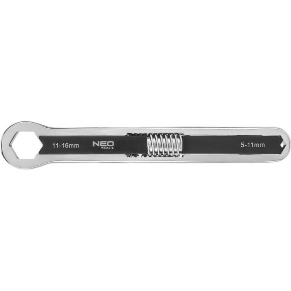 Разводной ключ NEO Tools 5 - 16 мм, двойное кольцо 03-030