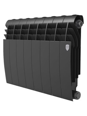Биметаллический радиатор ROYAL THERMO BILINER B 350 чёрный, 10 секц. НС-1682255 Биметаллический радиатор ROYAL THERMO BILINER B 350 чёрный, 10 секц. НС-1682255