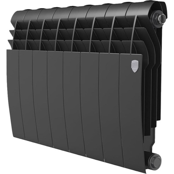 Биметаллический радиатор ROYAL THERMO BILINER B 350 чёрный, 10 секц. НС-1682255 Биметаллический радиатор ROYAL THERMO BILINER B 350 чёрный, 10 секц. НС-1682255