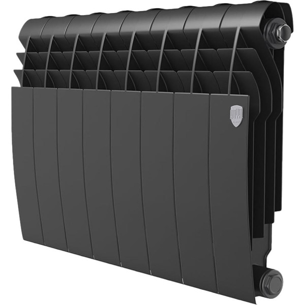 Биметаллический радиатор ROYAL THERMO BILINER B 350 чёрный, 10 секц. НС-1682255