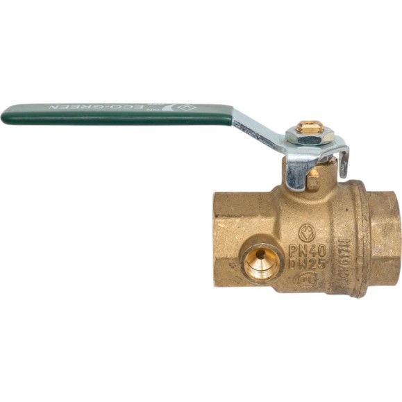 Шаровой кран Bugatti арт.331G Eco Valve G1