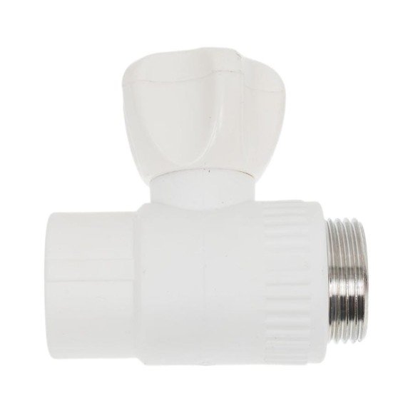Кран пластиковый Millennium 25 мм-3/4", прямой, верхний 3M42-vlr-250c001