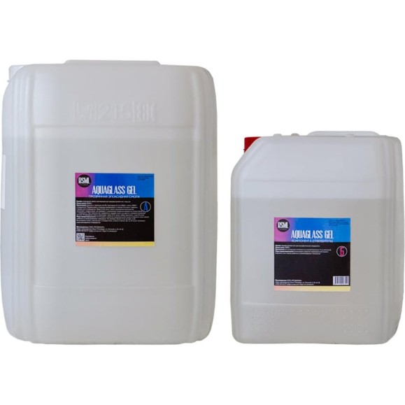 Универсальная эпоксидная смола для рисования РУ-СМОЛА AquaGlass GEL 15 кг AQgel15000