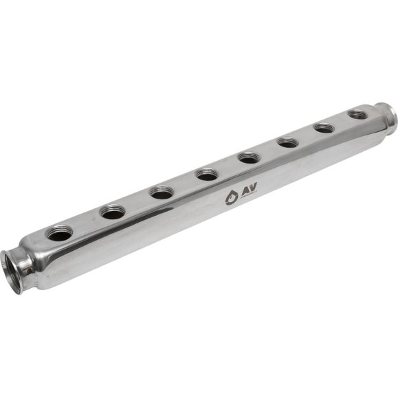 Коллектор AV Engineering 1/2х8 выходов, двухсторонний AVE155023 Коллектор AV Engineering 1/2х8 выходов, двухсторонний AVE155023