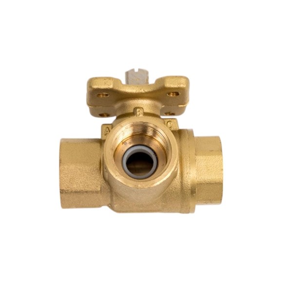 Клапан шаровой трехходовой BVM 3-way DN15-KVS1.6 (BVM) 3-way DN15-KVS1.6 Клапан шаровой трехходовой BVM 3-way DN15-KVS1.6 (BVM) 3-way DN15-KVS1.6