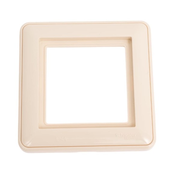 1-ая рамка Systeme Electric Wessen 59 aqua слоновая кость ip44 KD-1B-28